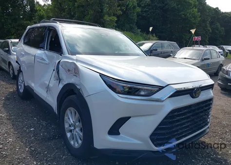 2024 Toyota Grand Highlander Hybrid Xle z USA, uszkodzony, nr VIN 5TDACAB56RS012481